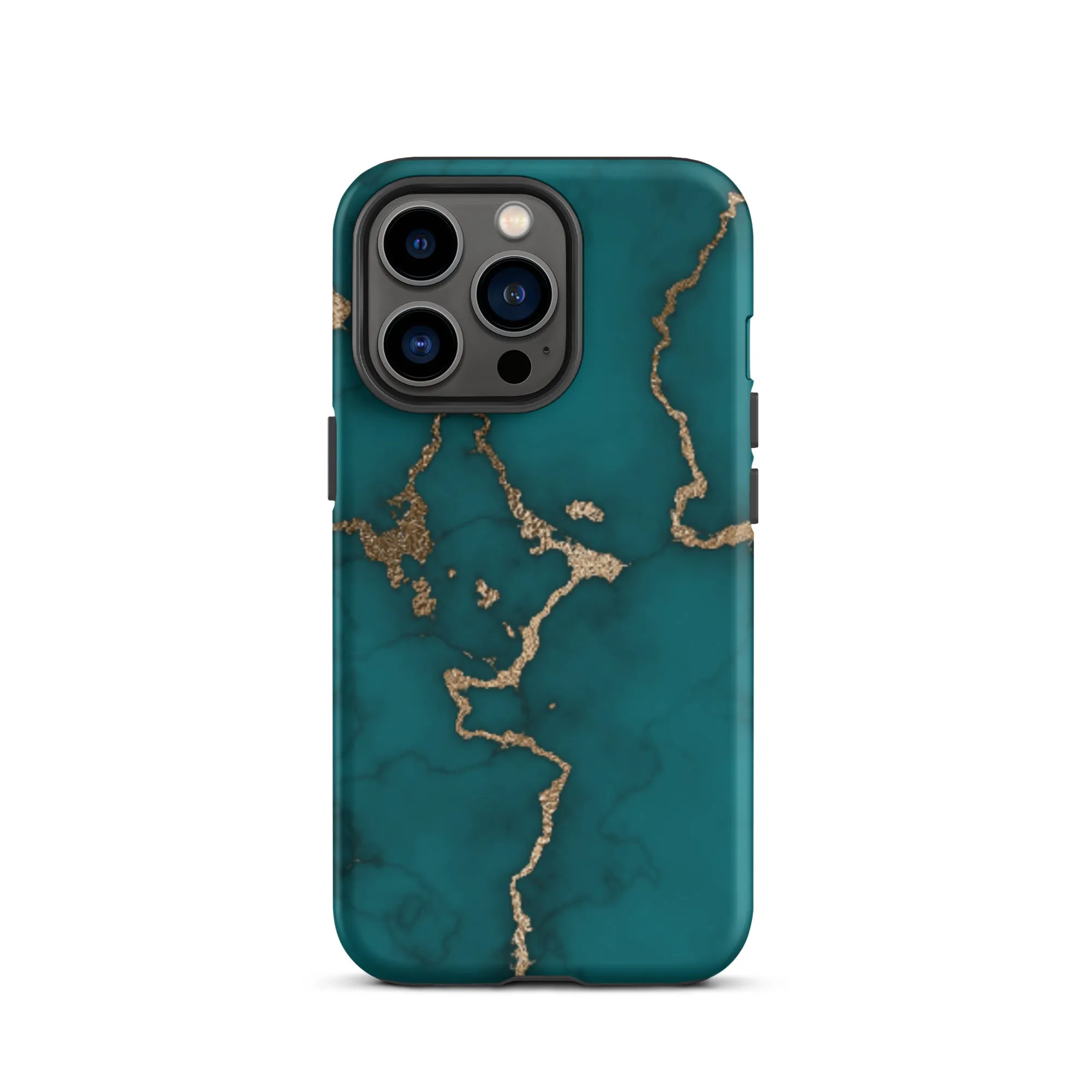 Emerald Elegance Premium iPhone Case