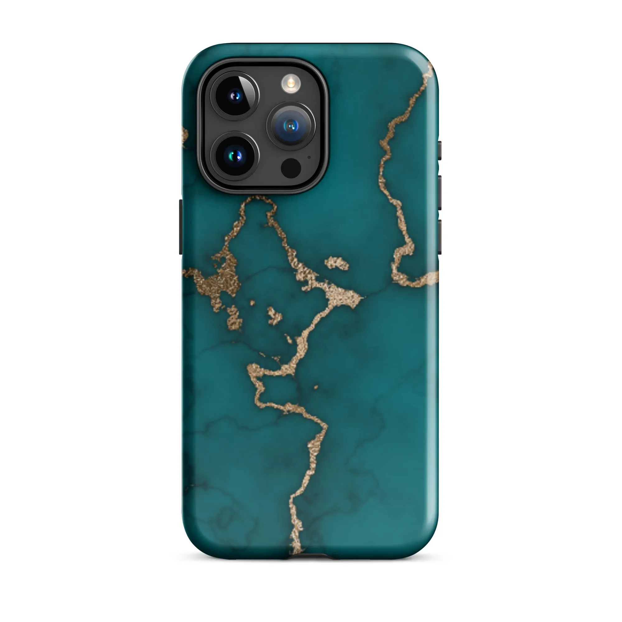 Emerald Elegance Premium iPhone Case