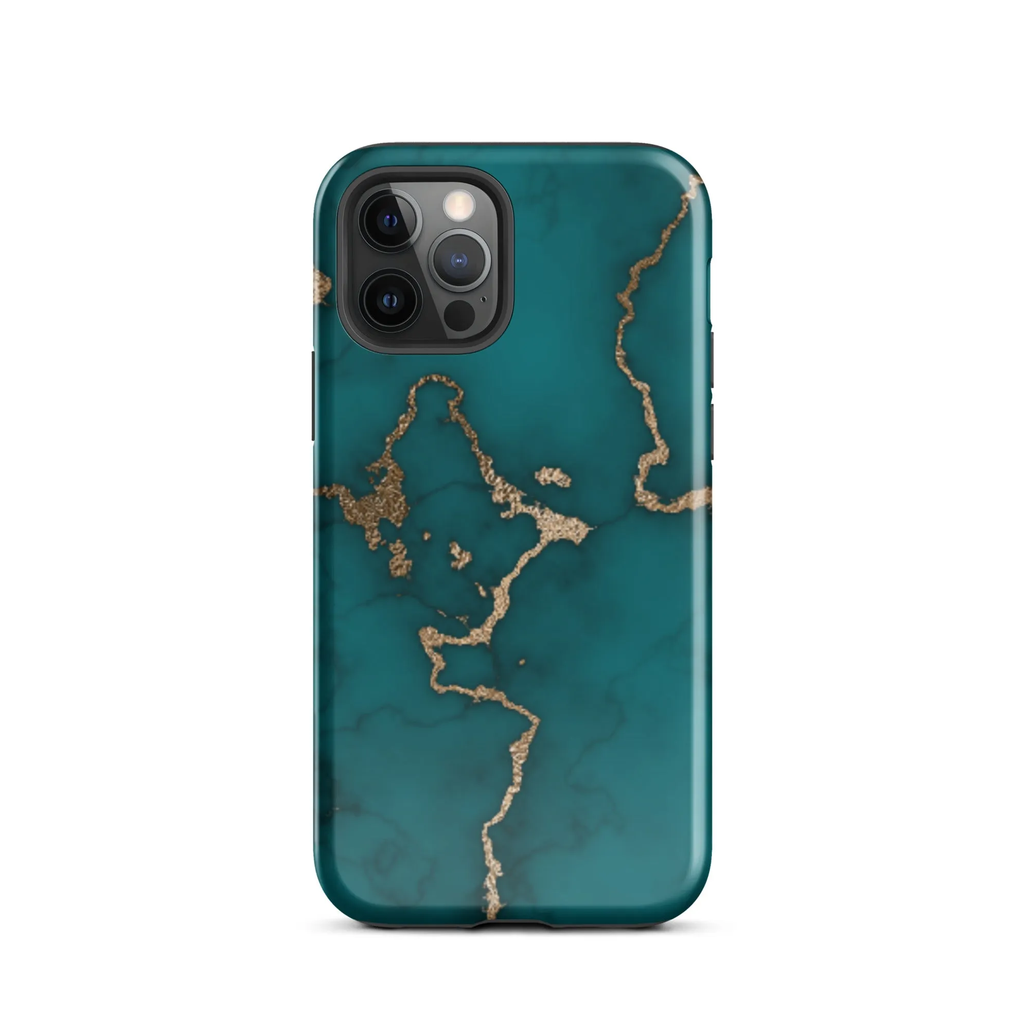 Emerald Elegance Premium iPhone Case