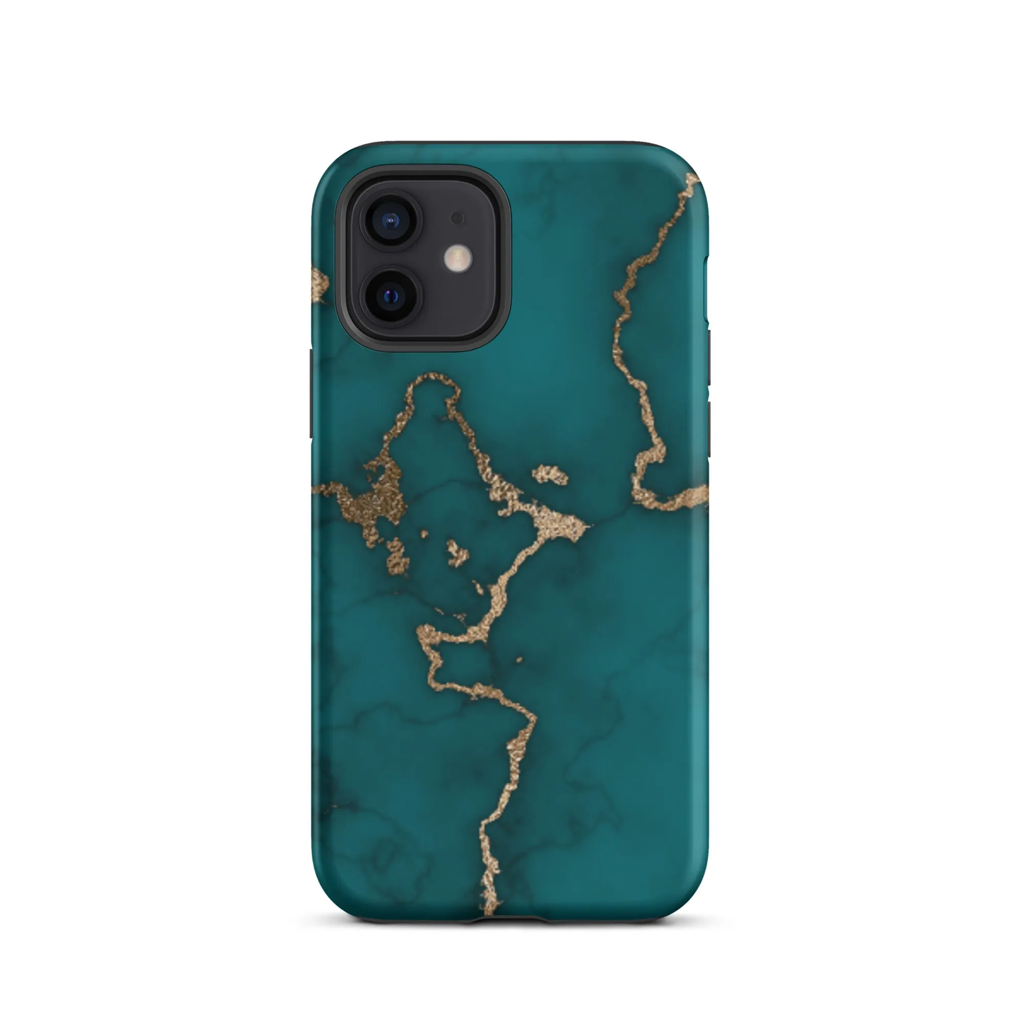 Emerald Elegance Premium iPhone Case