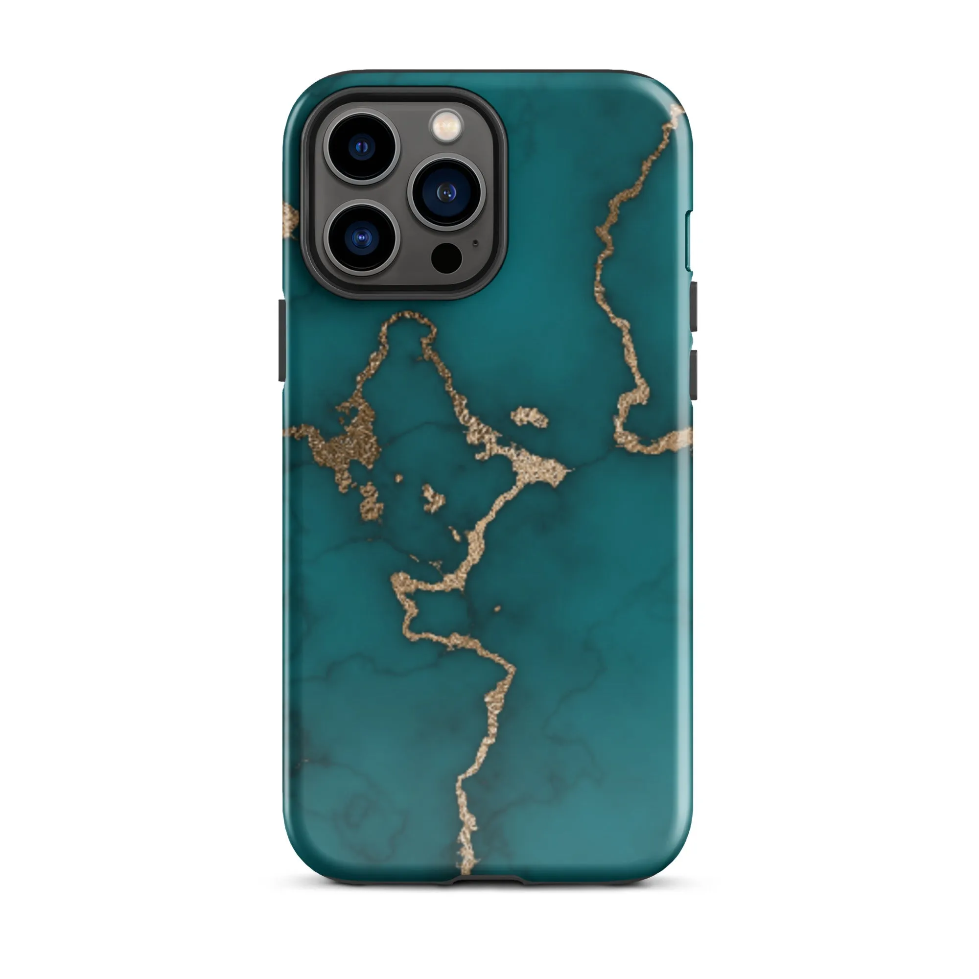 Emerald Elegance Premium iPhone Case