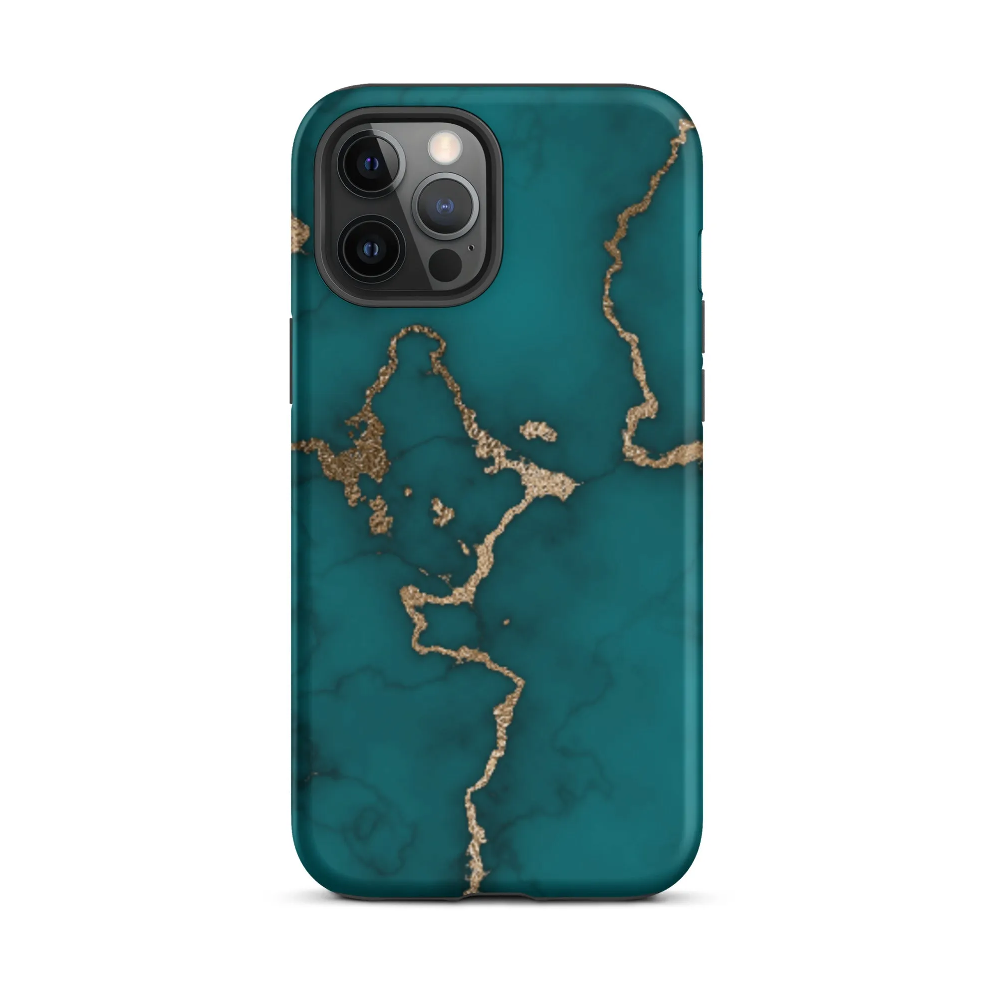 Emerald Elegance Premium iPhone Case