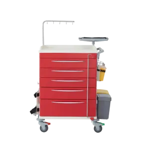 Emergency Cart - Resuscitation (Red)