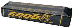 Exalt 2S/7.4V-6200MAH-135C Stick w/5mm Bullets, X-Rated LiPo EXA3206