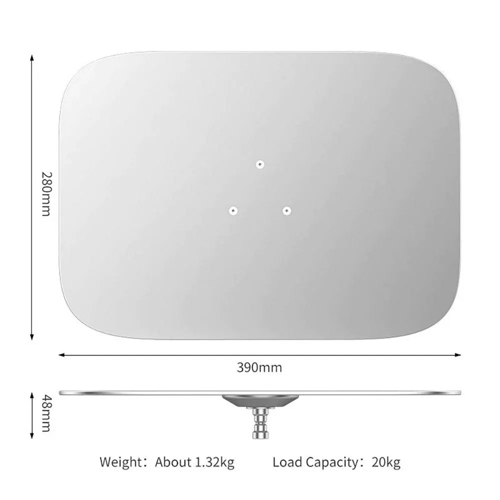 FALCAM Geartree Aluminium Table Top (Rectangular)