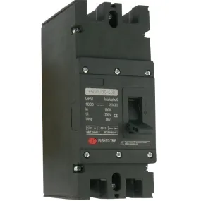 FGM6DC-2PL-400 400A, 2 Pole DC Moulded Case Circuit Breaker (MCCB) Fixed Type 20kA 400 Amp, 1000VDC