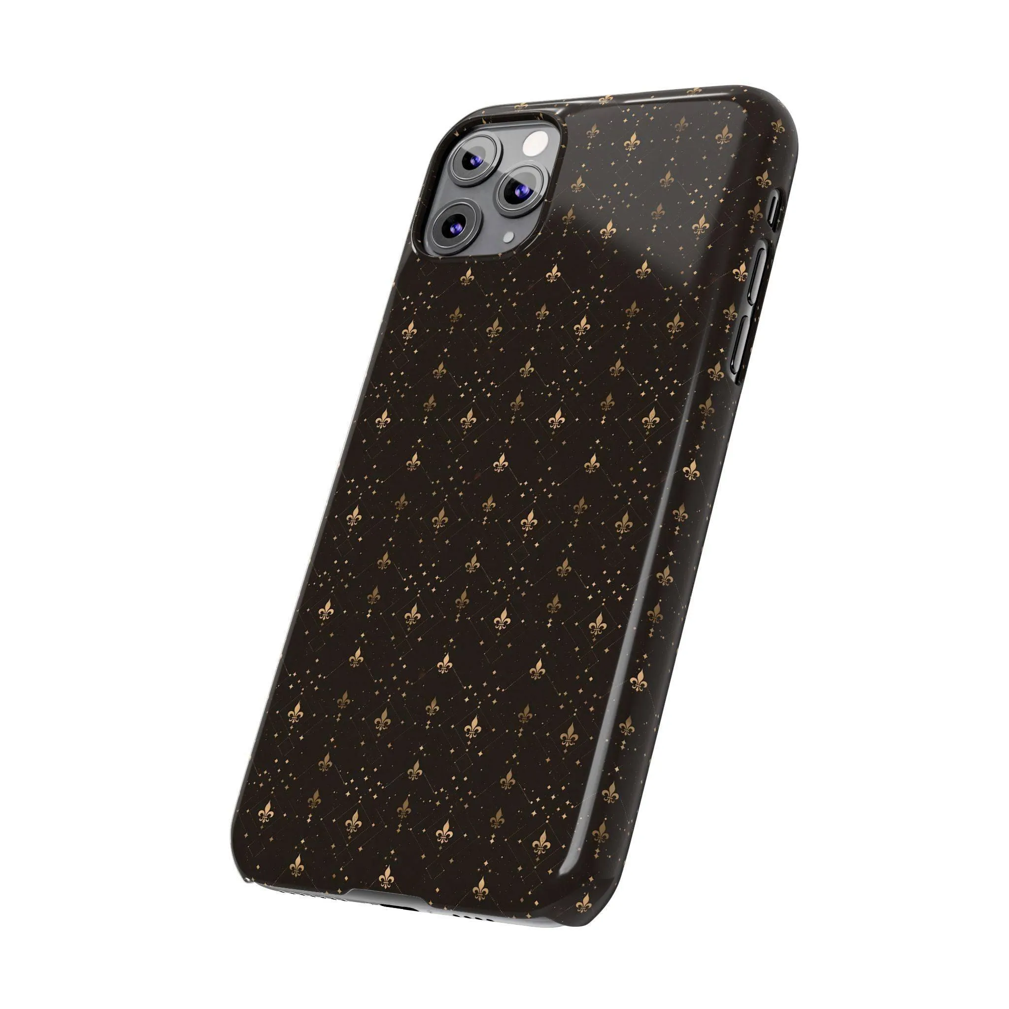 Fleur-de-Lis Vintage Slim Phone Case