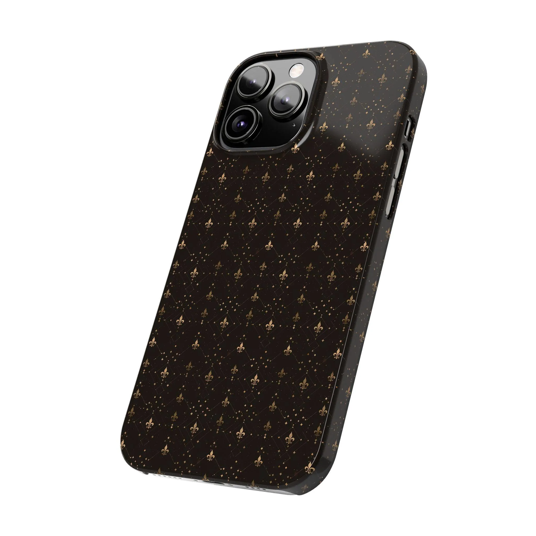 Fleur-de-Lis Vintage Slim Phone Case