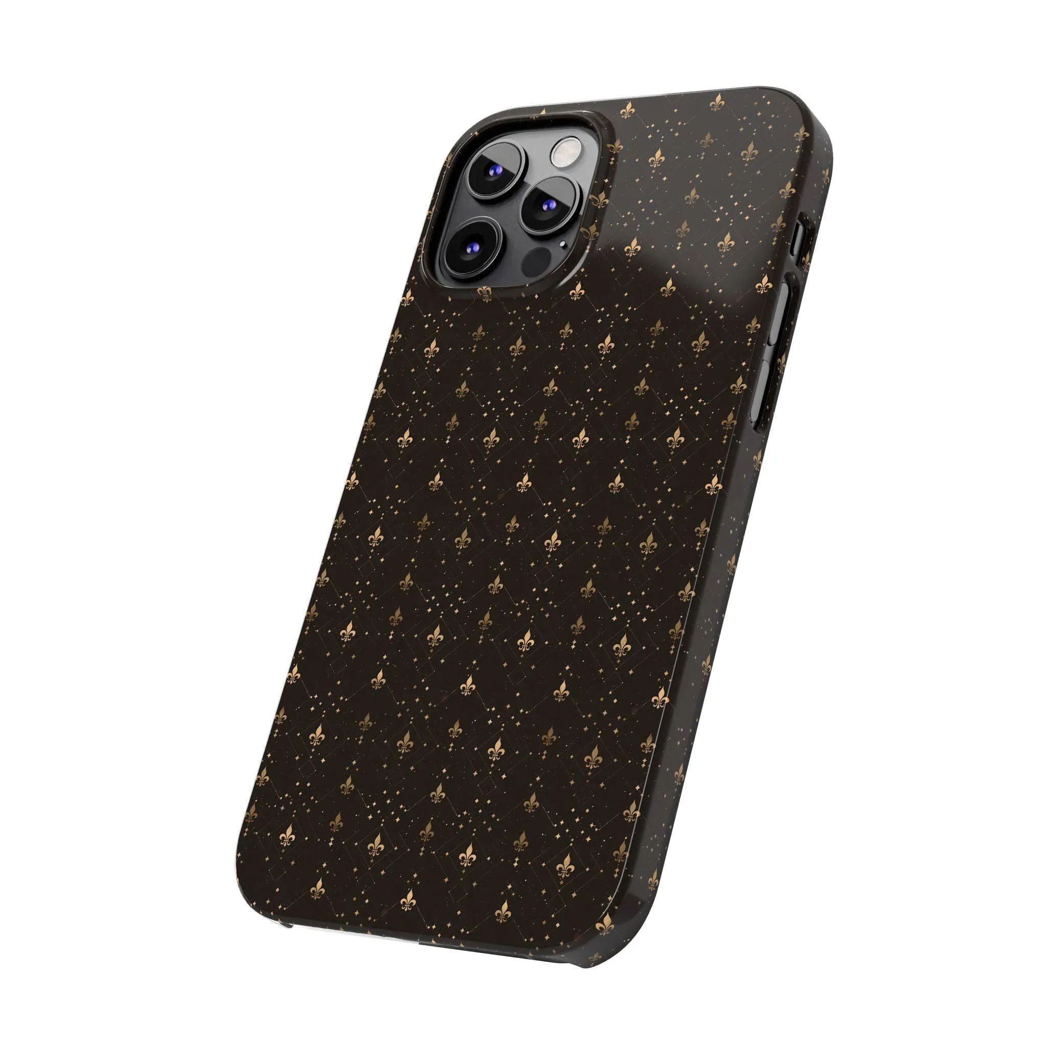 Fleur-de-Lis Vintage Slim Phone Case