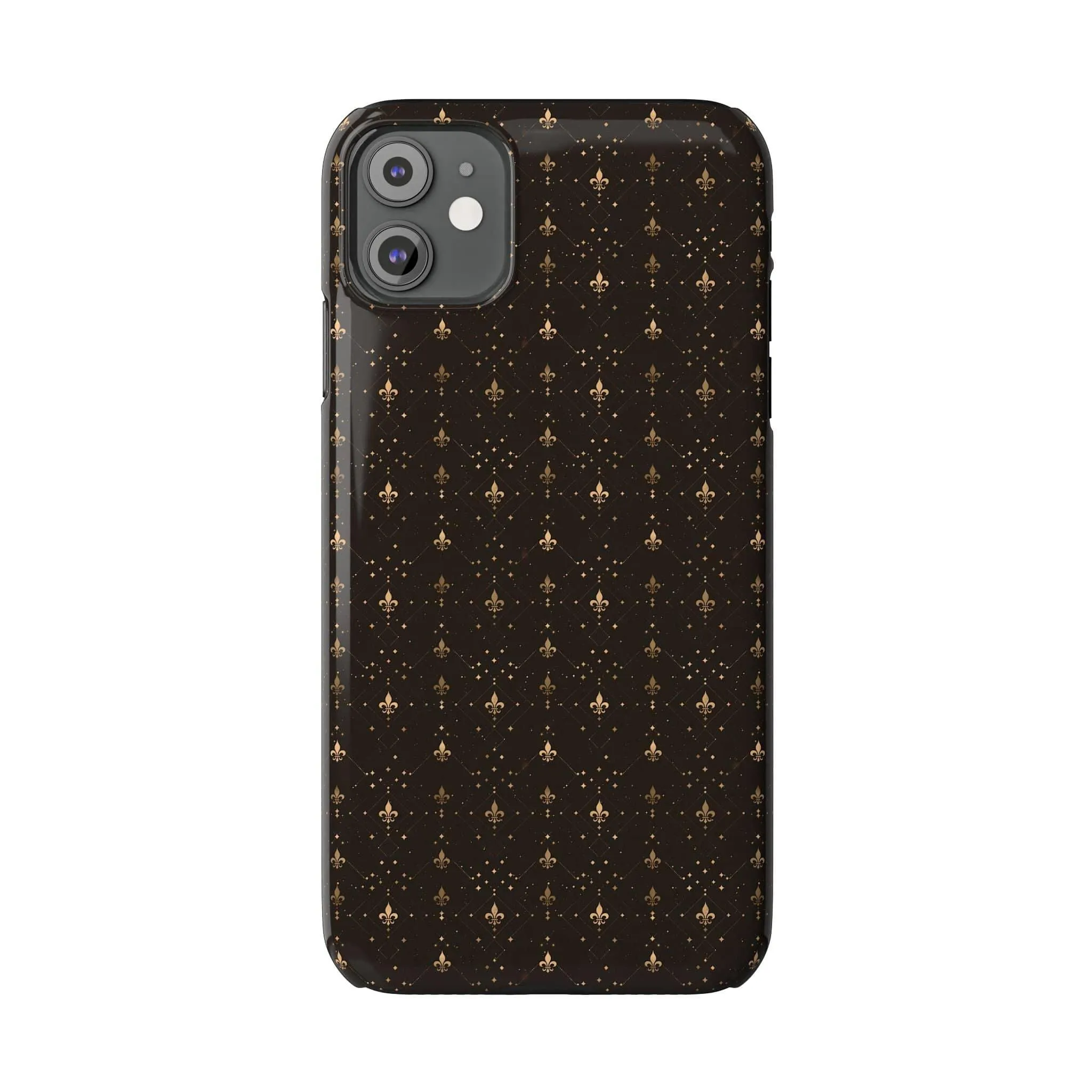 Fleur-de-Lis Vintage Slim Phone Case