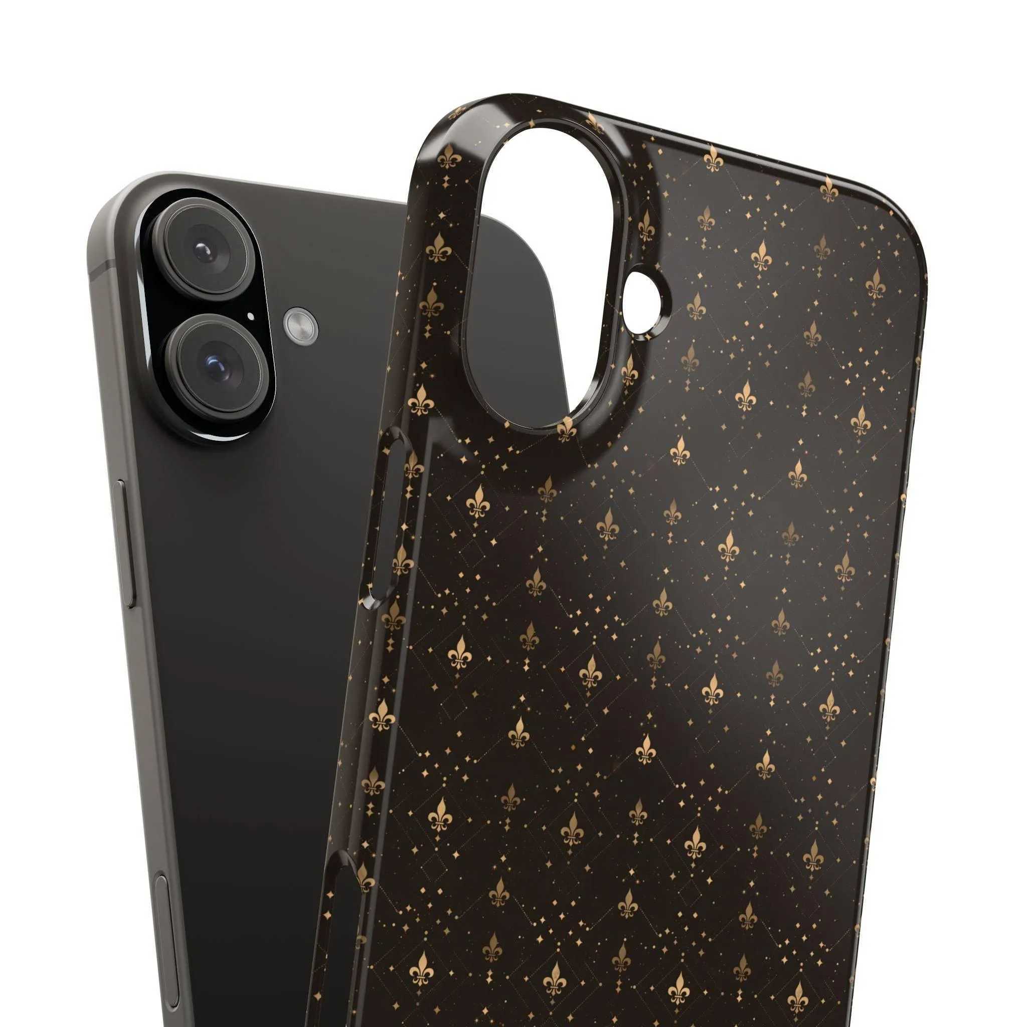 Fleur-de-Lis Vintage Slim Phone Case