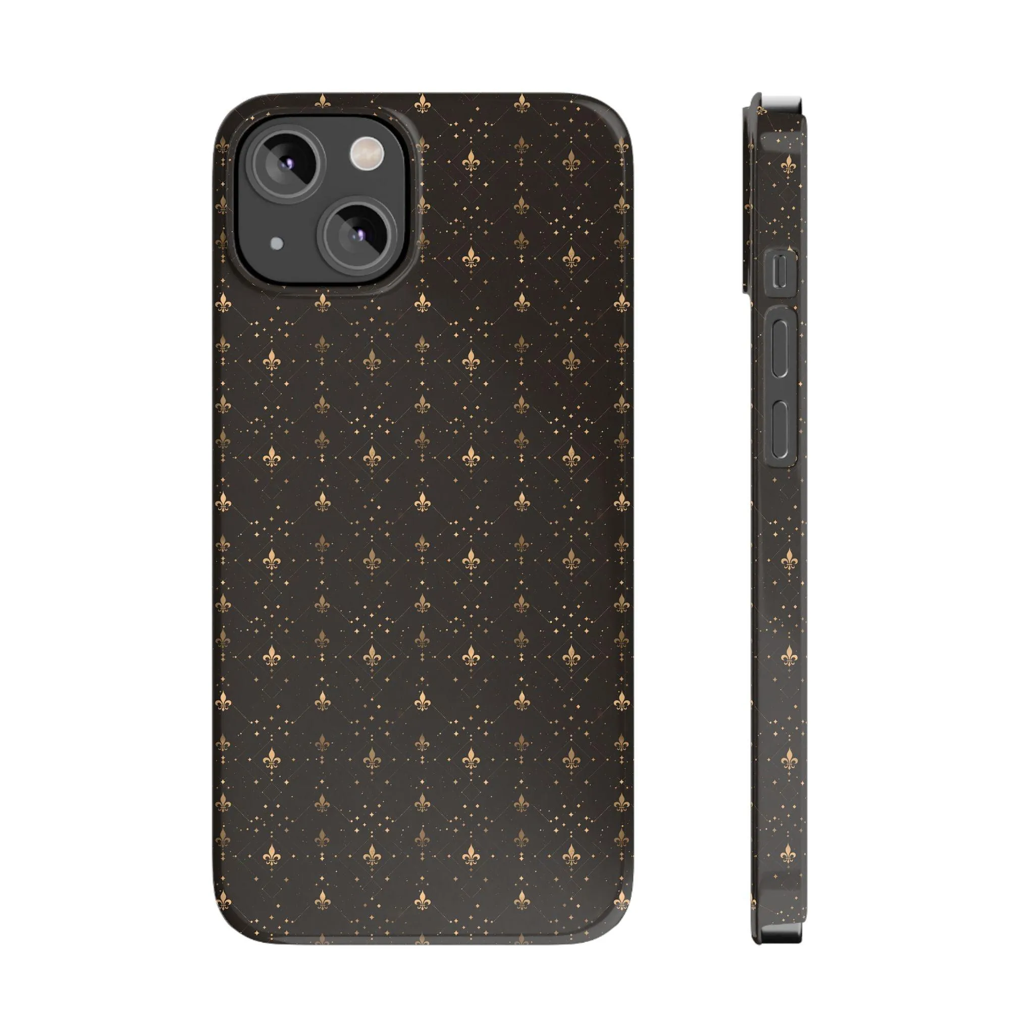 Fleur-de-Lis Vintage Slim Phone Case