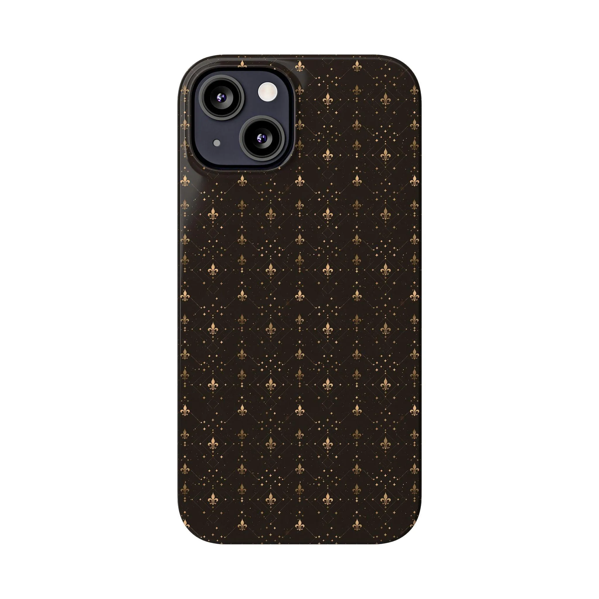 Fleur-de-Lis Vintage Slim Phone Case