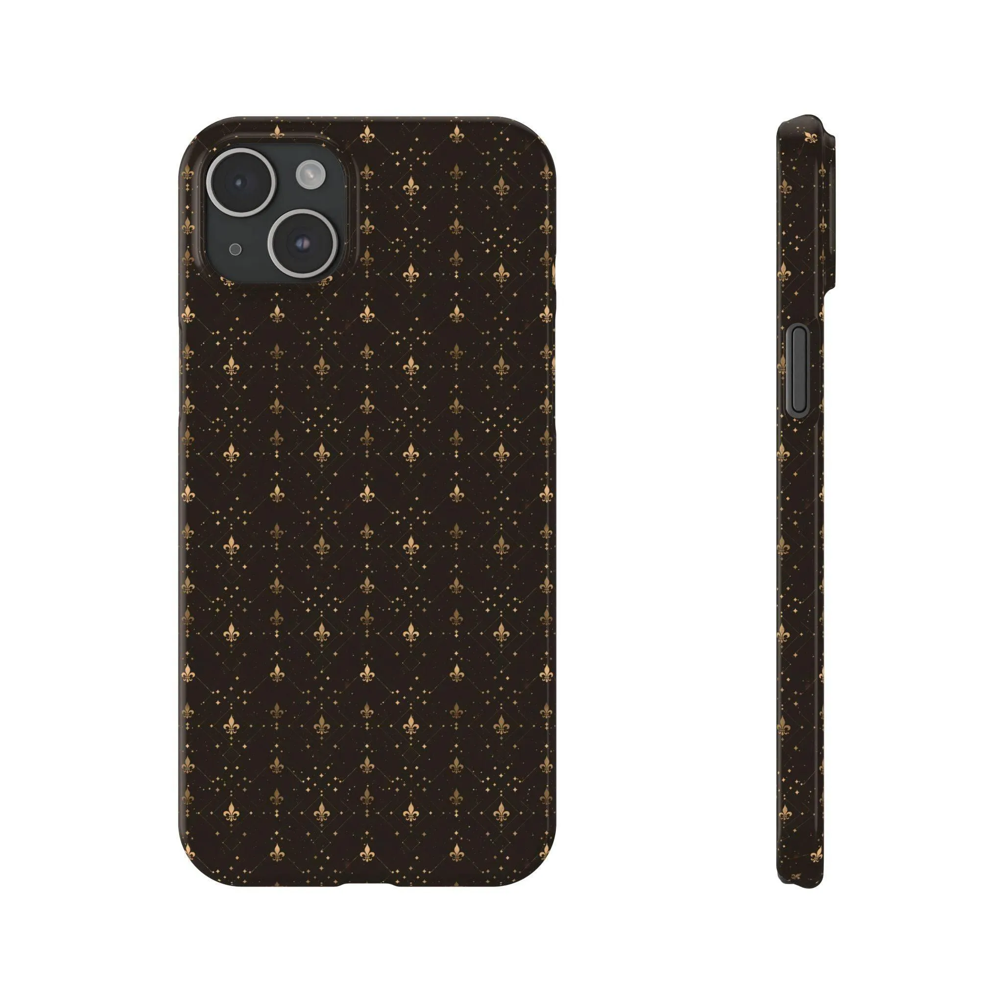 Fleur-de-Lis Vintage Slim Phone Case