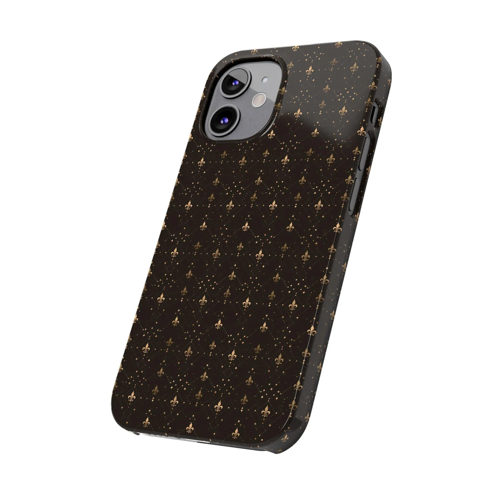 Fleur-de-Lis Vintage Slim Phone Case