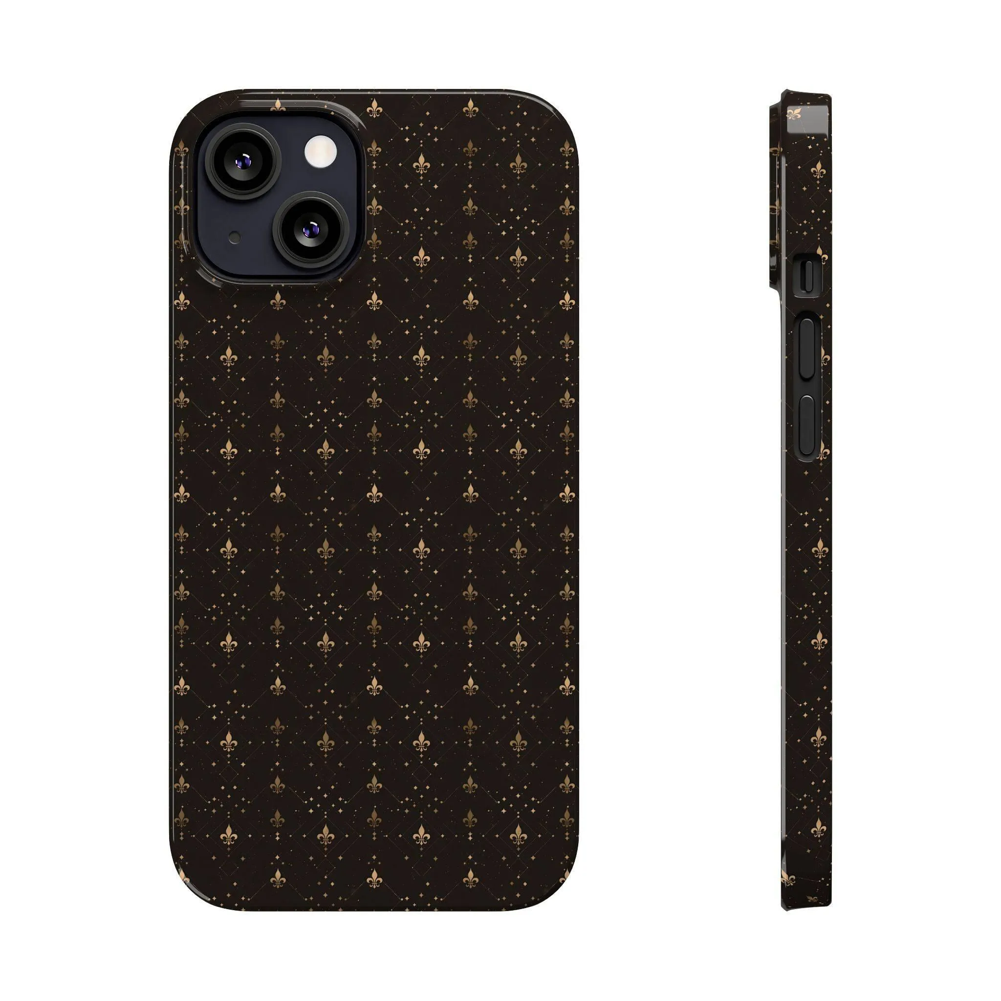 Fleur-de-Lis Vintage Slim Phone Case