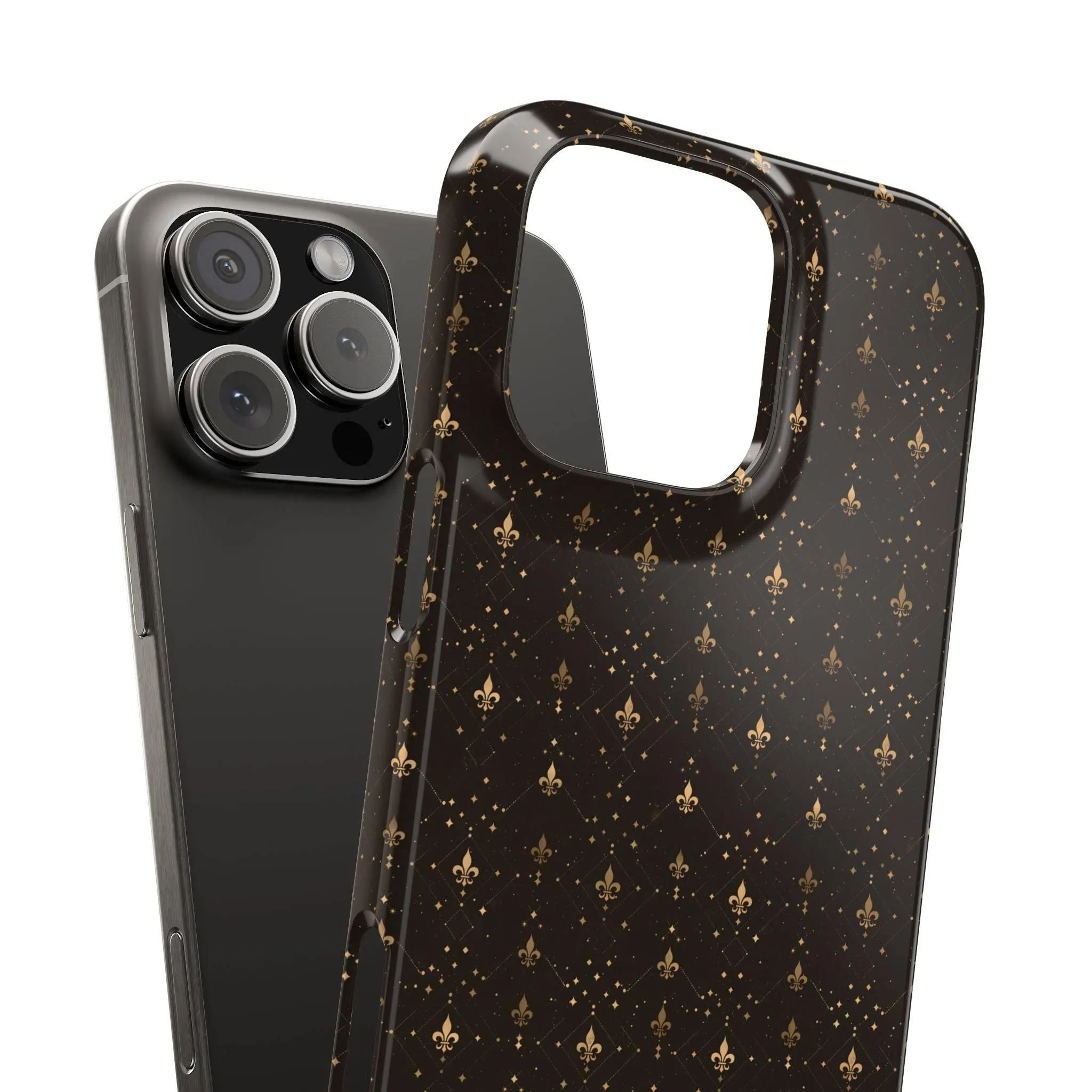 Fleur-de-Lis Vintage Slim Phone Case