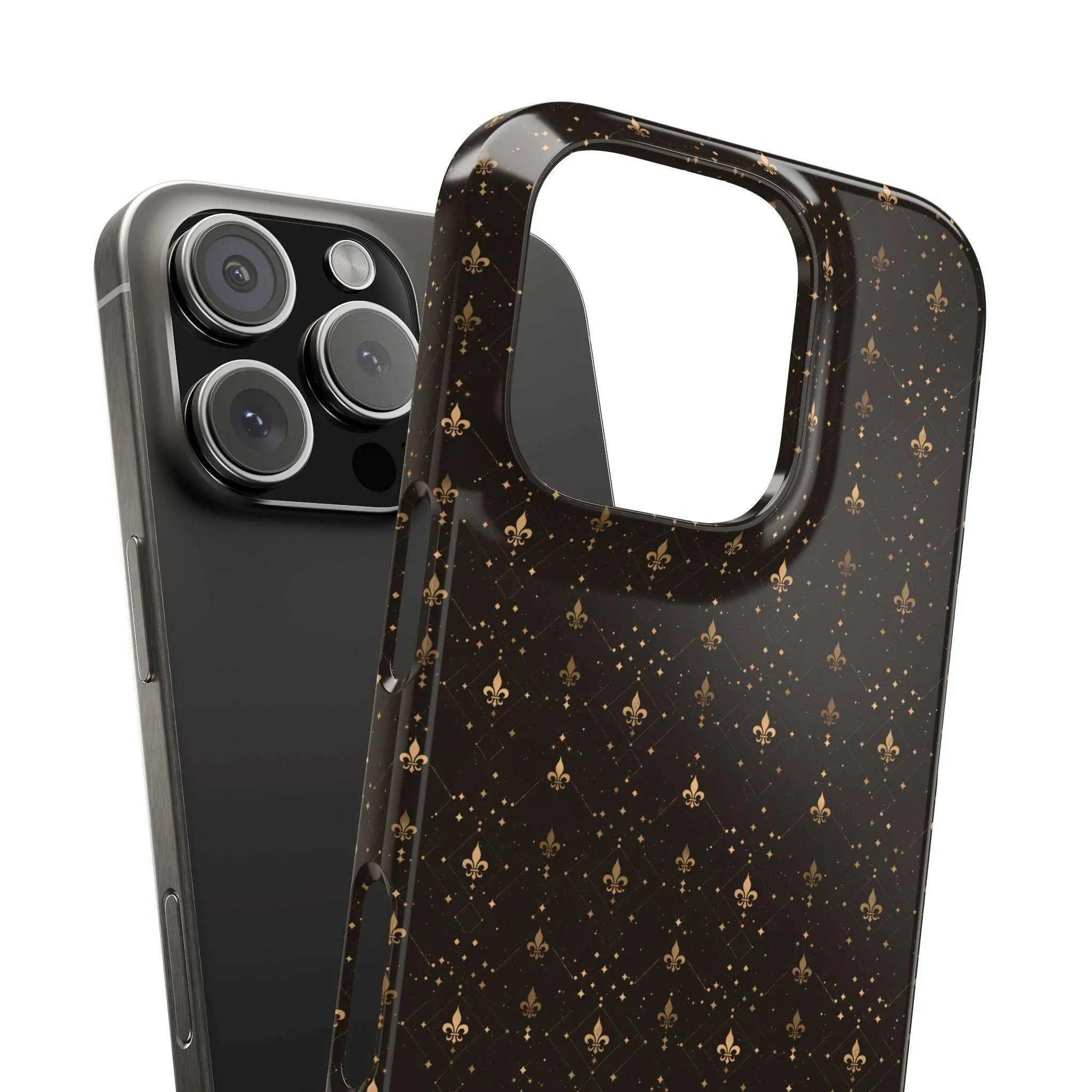 Fleur-de-Lis Vintage Slim Phone Case