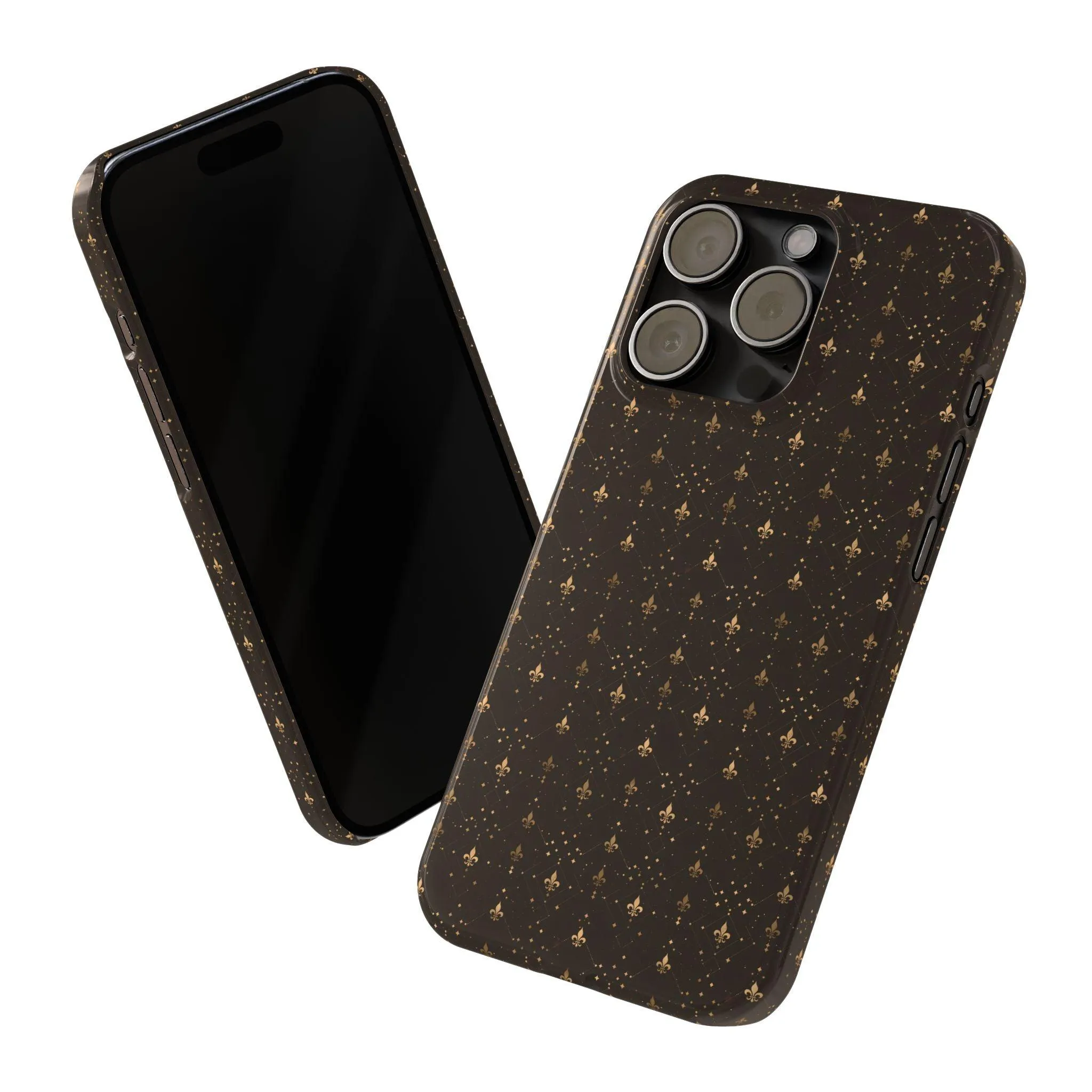 Fleur-de-Lis Vintage Slim Phone Case