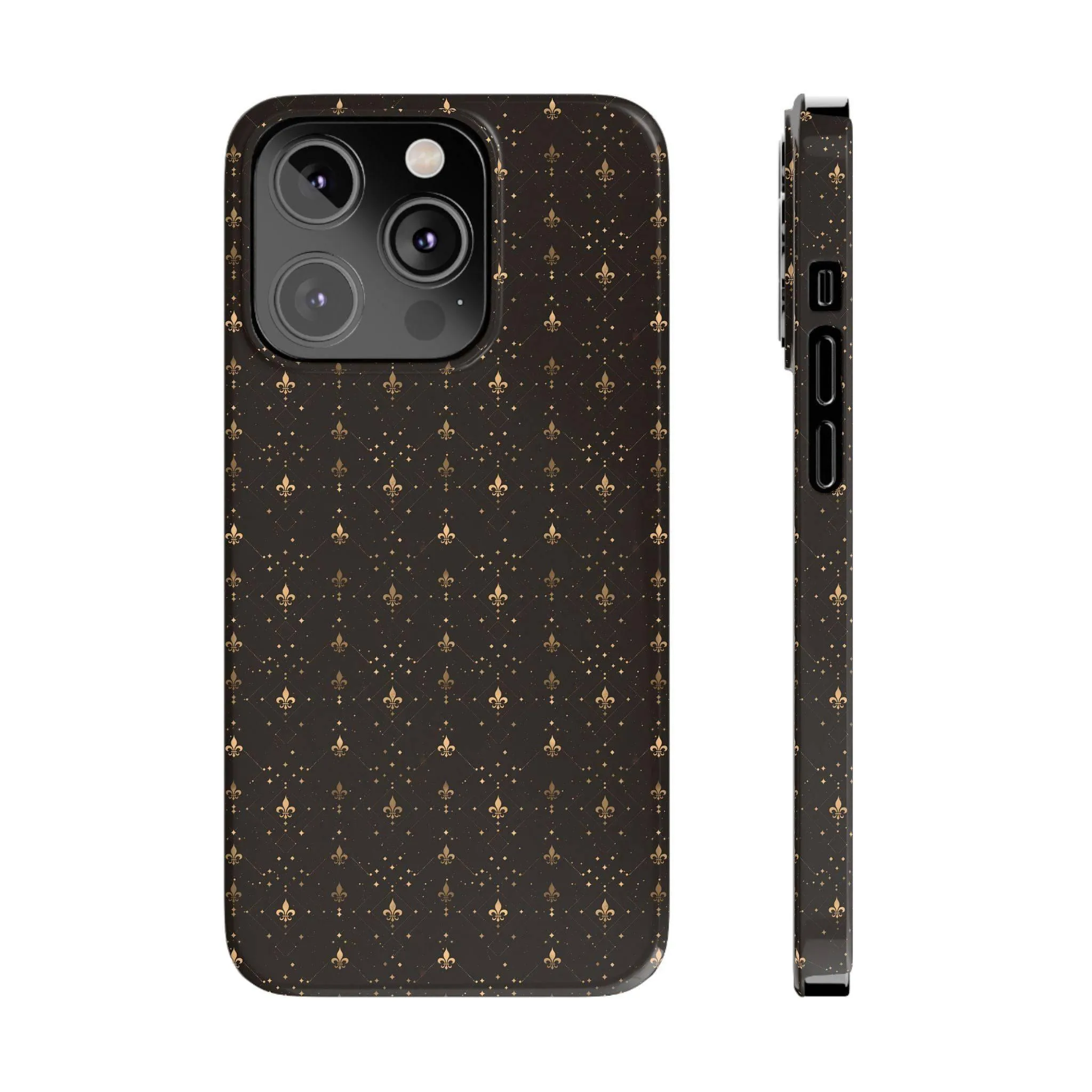 Fleur-de-Lis Vintage Slim Phone Case