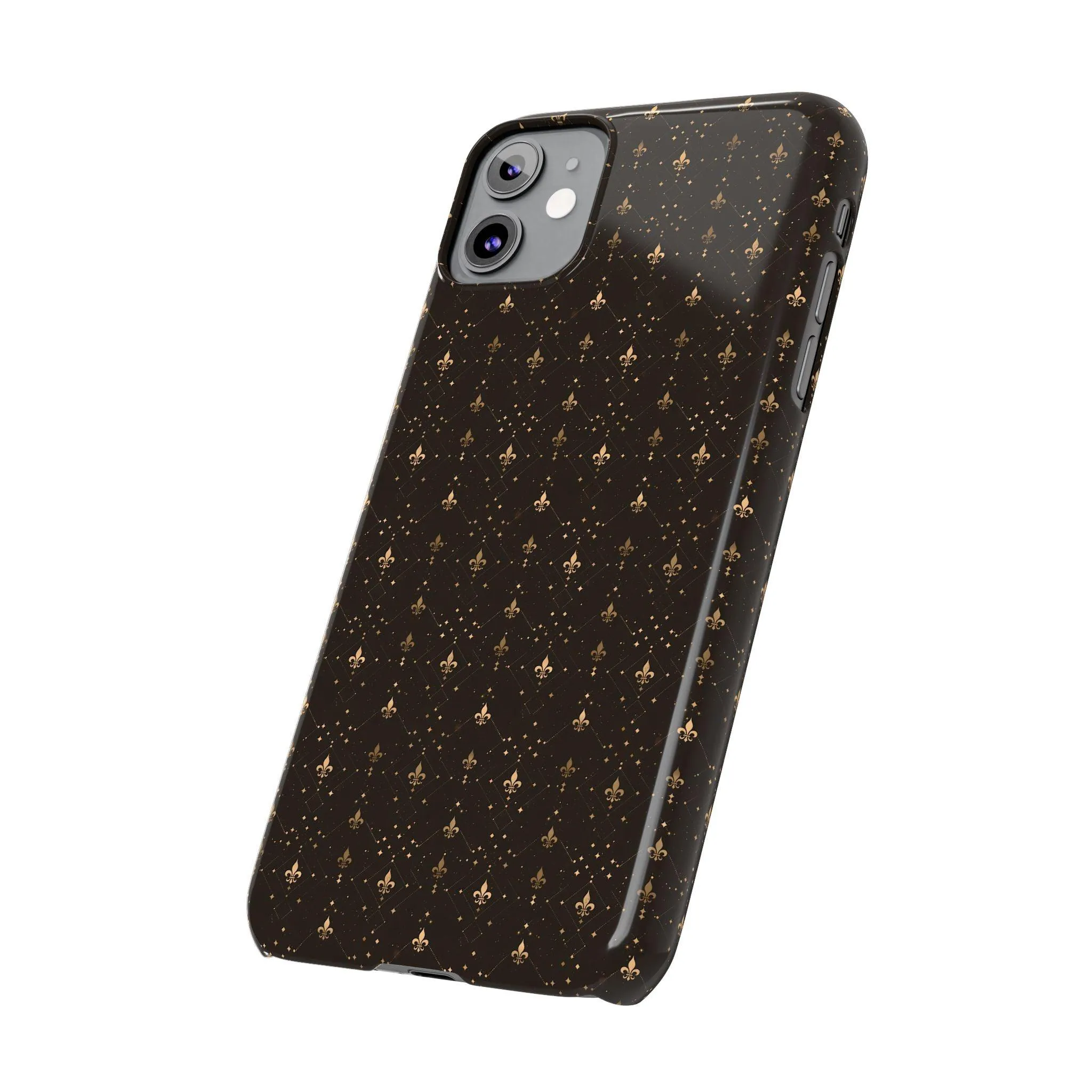 Fleur-de-Lis Vintage Slim Phone Case