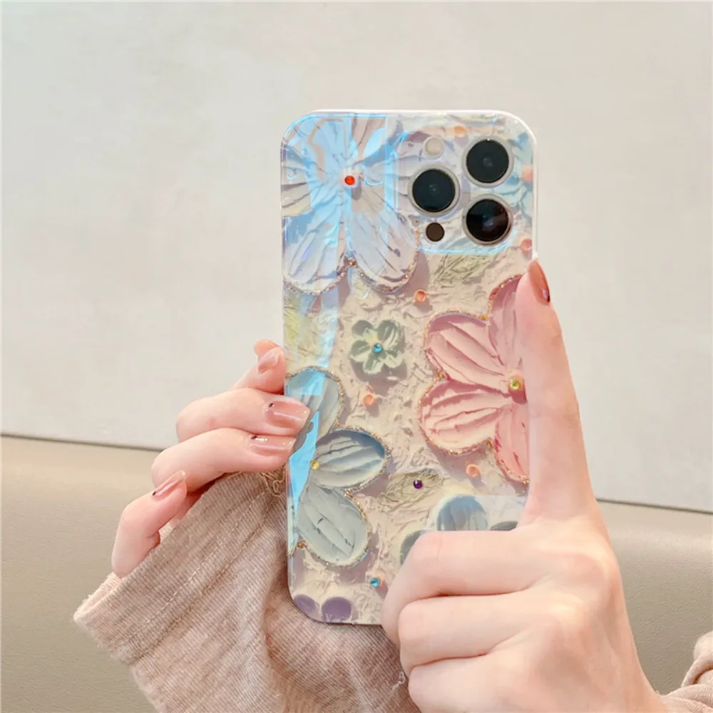 Floral Theme Phone Case for iPhone