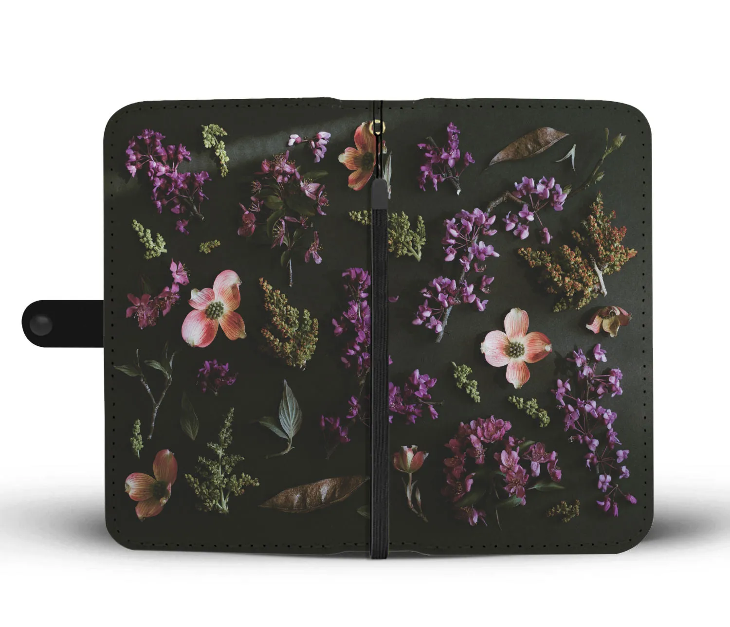 Flower Burst Phone Wallet Case