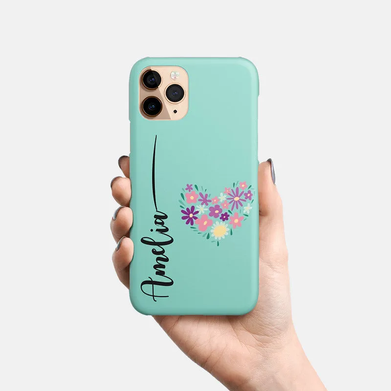 Flower heart Name case