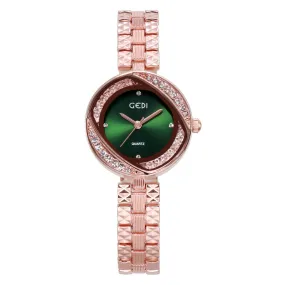 Full Of Diamond Dial Bracelet Women's Watch