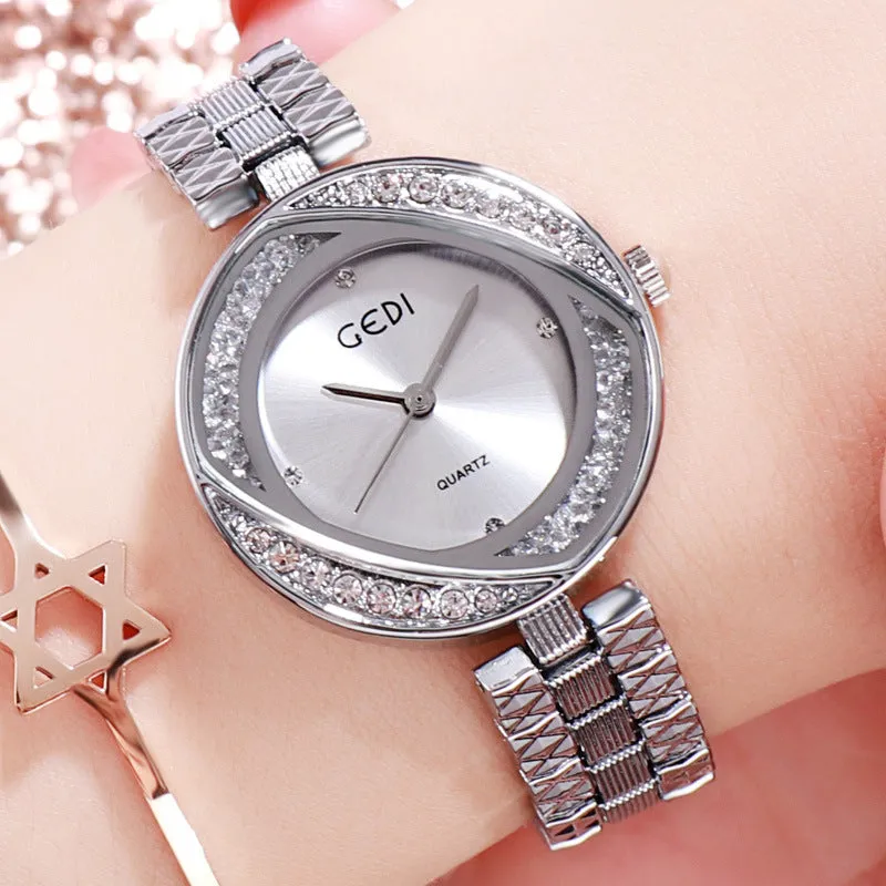 Full Of Diamond Dial Bracelet Women's Watch