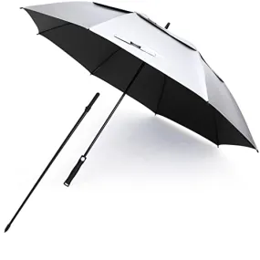 G4Free Vented UV Golf/Beach Umbrella 68 Arc, Auto Open Oversize Extra Large Windproof Sun Shade Rain Umbrellas