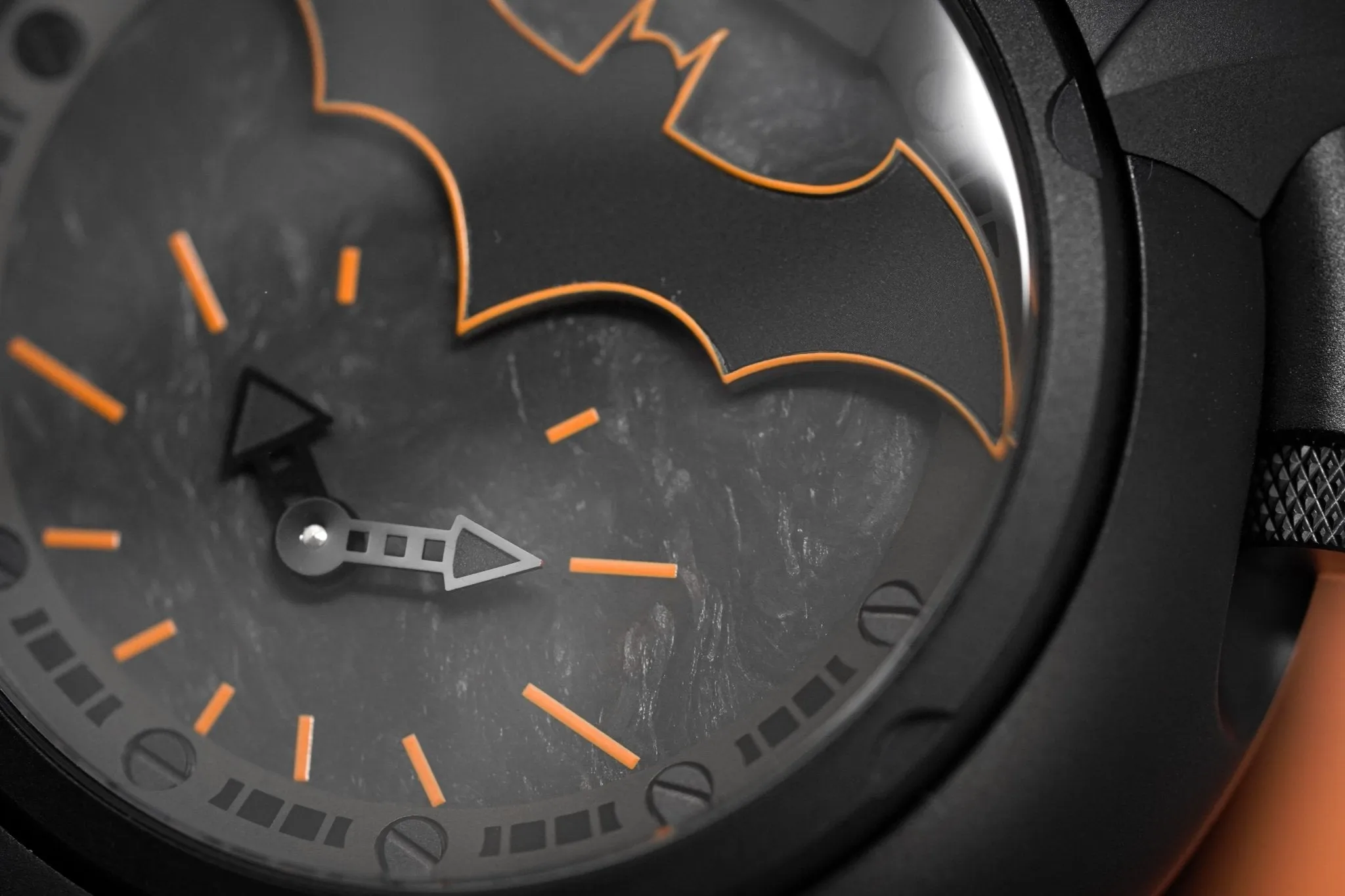 GaGa Milano Reversible Watch Batman Limited Edition of 30 Orange