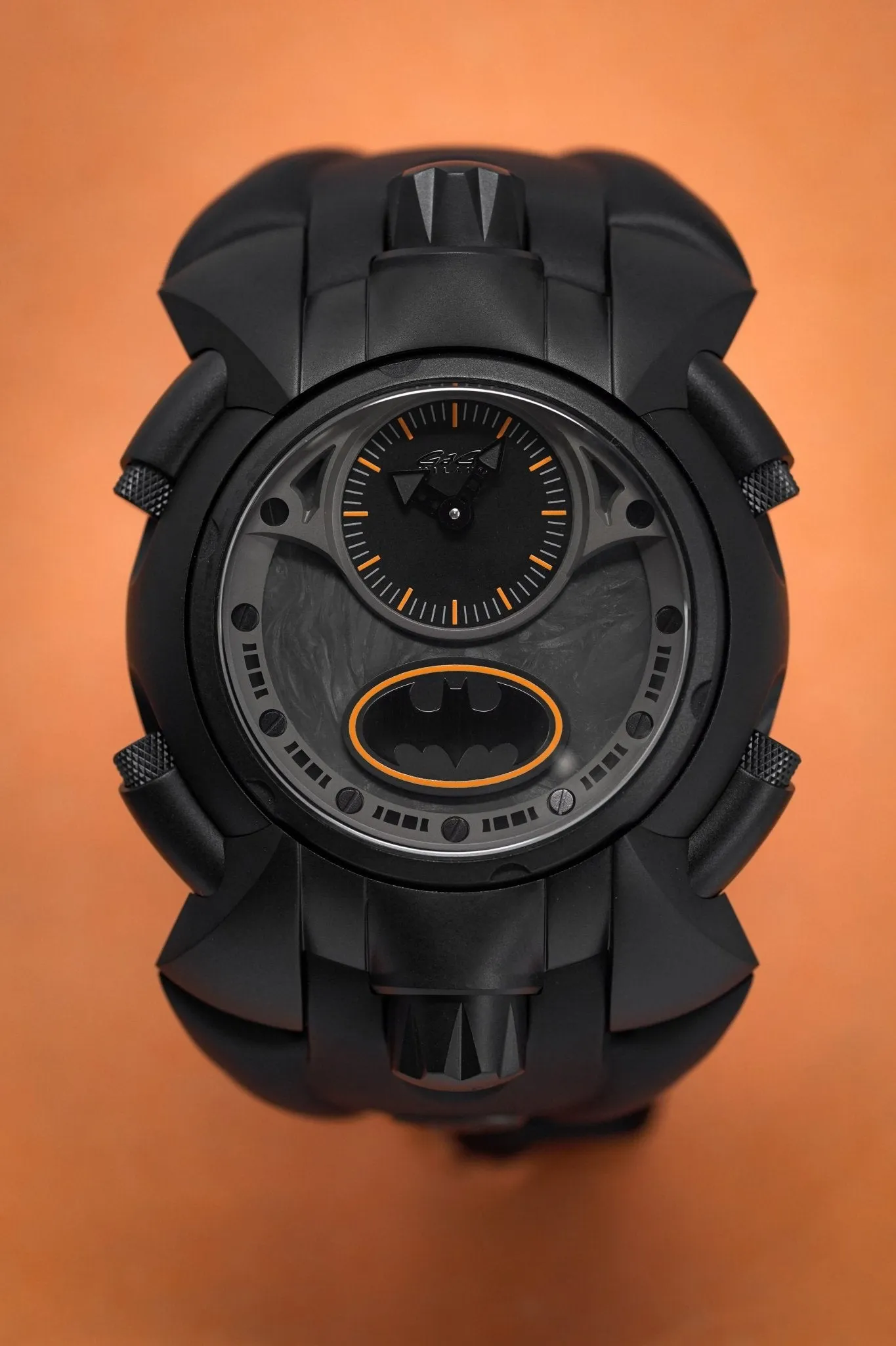 GaGa Milano Reversible Watch Batman Limited Edition of 30 Orange