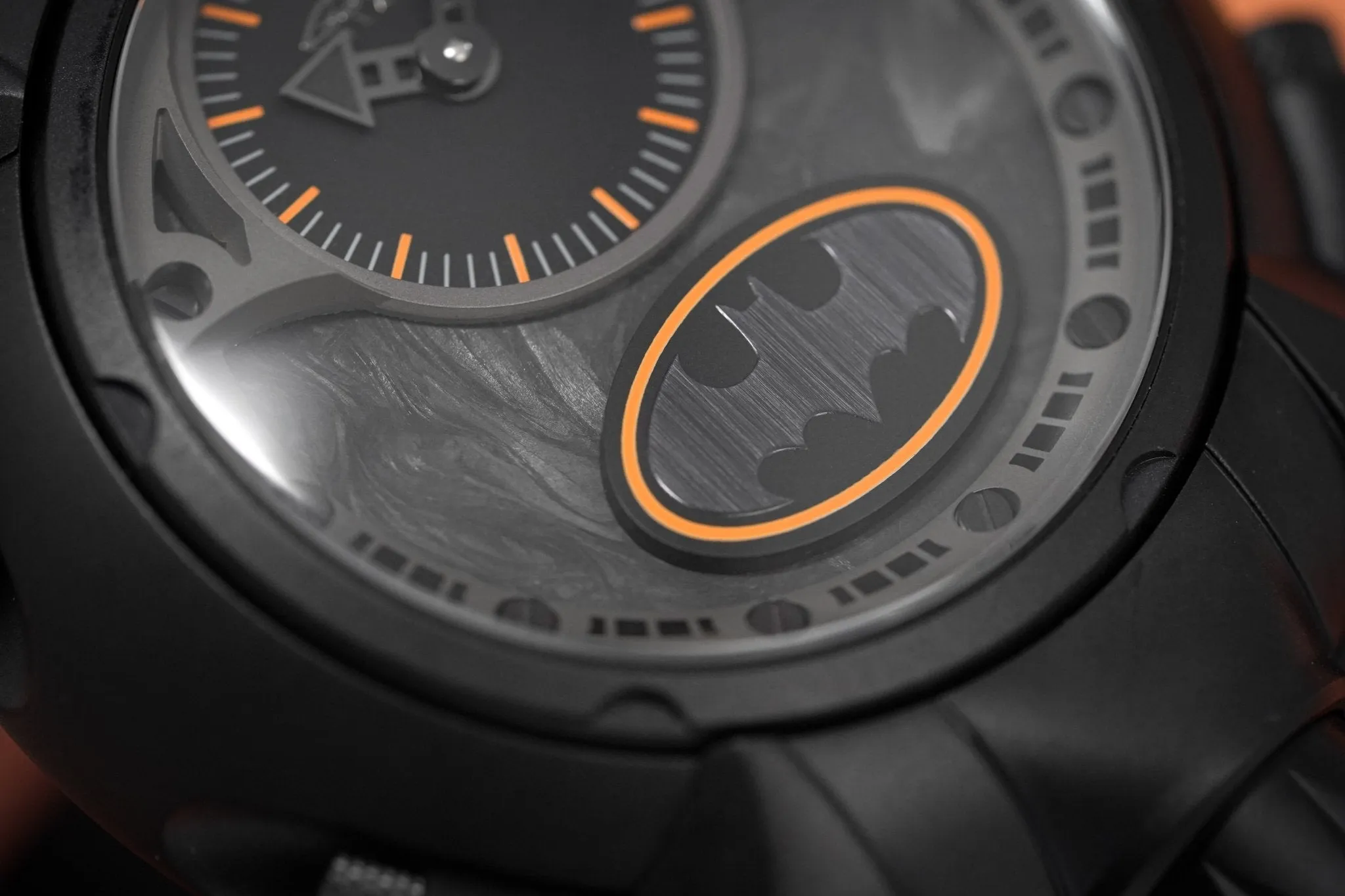 GaGa Milano Reversible Watch Batman Limited Edition of 30 Orange