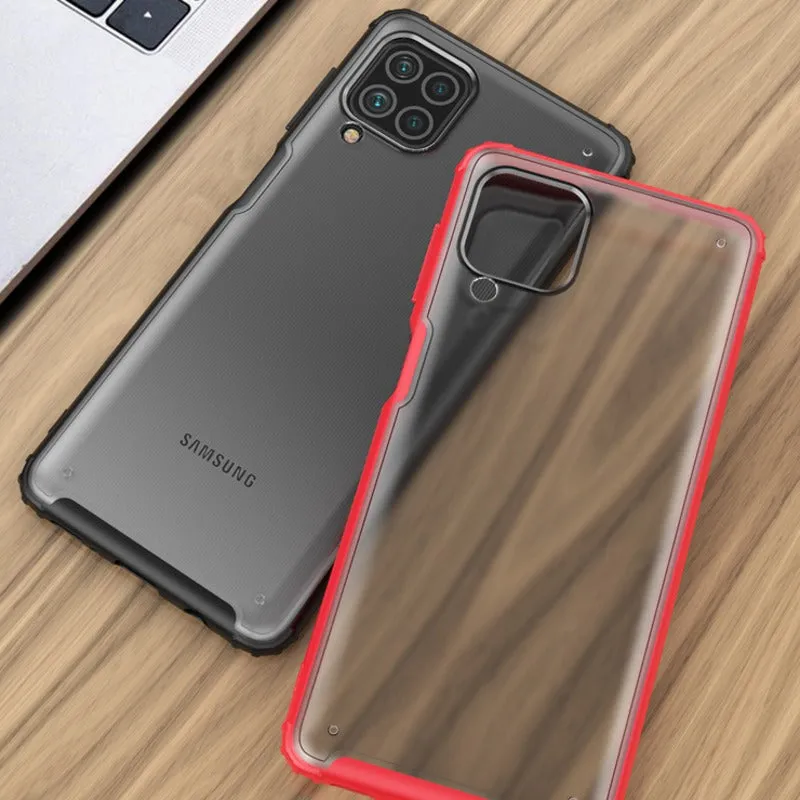 Galaxy F62 Transparent Bumper Case