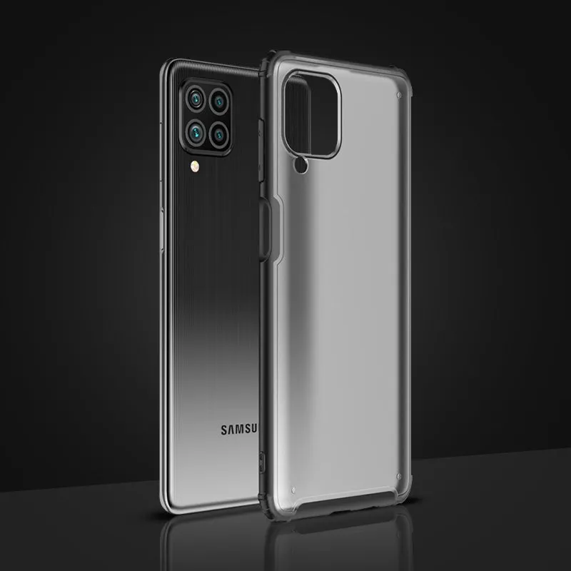 Galaxy F62 Transparent Bumper Case