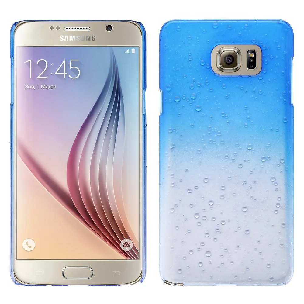 Galaxy Note 5 Case, Ultra Slim Raindrop Case Cover for Samsung Galaxy Note 5 - Blue