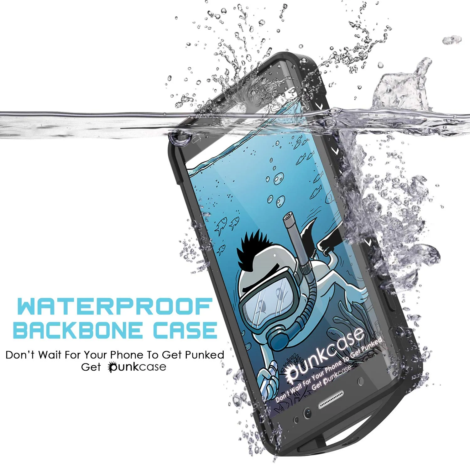 Galaxy Note FE Waterproof Case, Punkcase WEBSTER Series, White | Heavy Duty Armor Cover