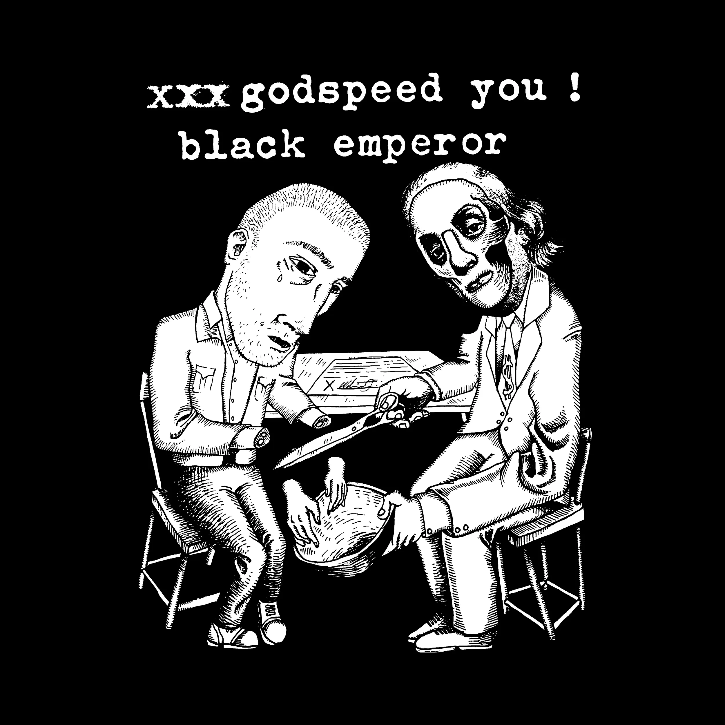 Godspeed You Black Emperor Skinny Fists Slim Fit Tee