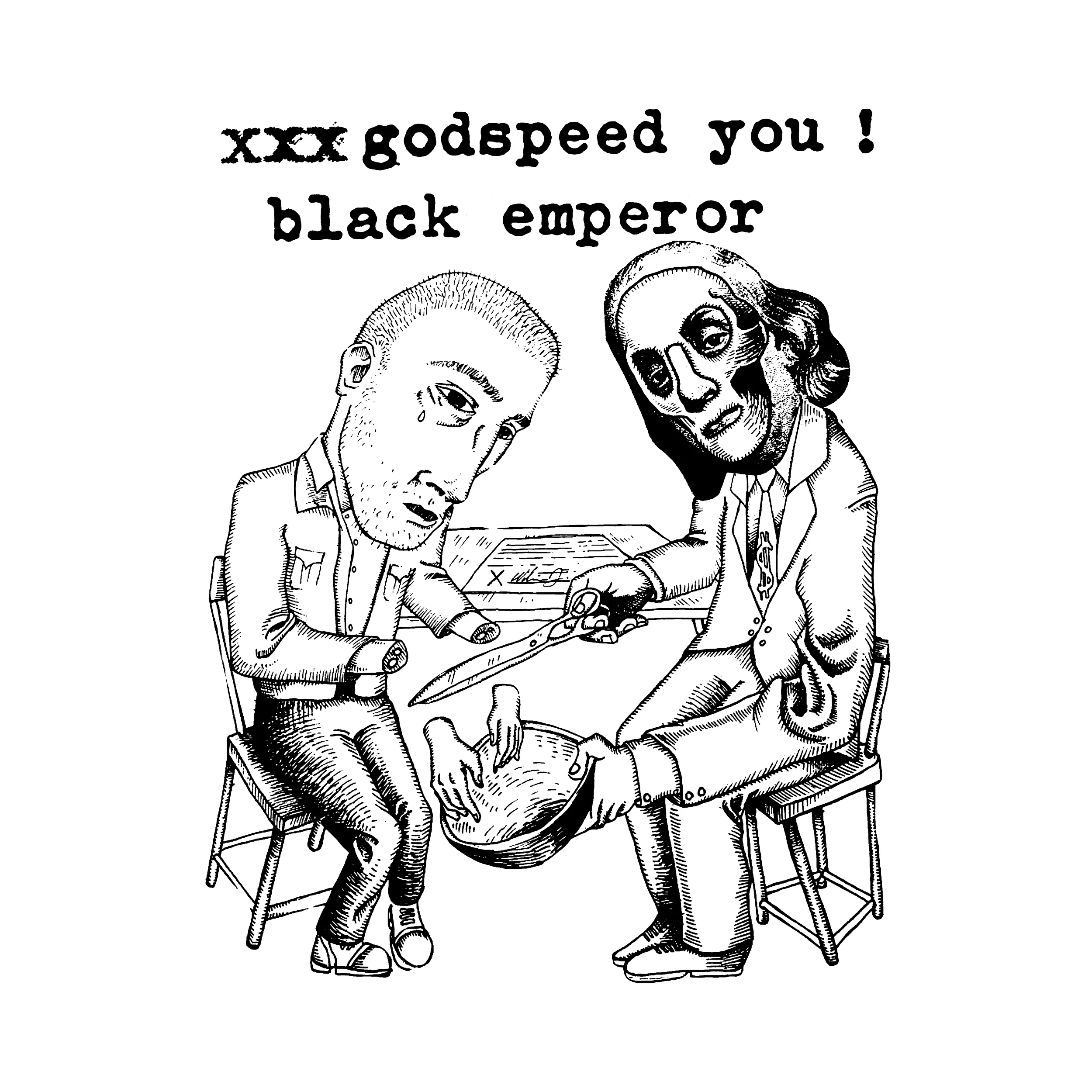 Godspeed You Black Emperor Skinny Fists Slim Fit Tee