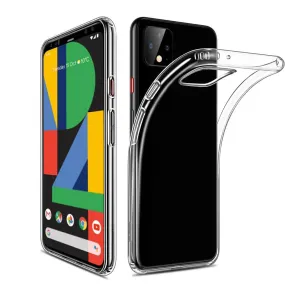 Google Pixel 4 Silicone Gel Ultra Slim Case Clear