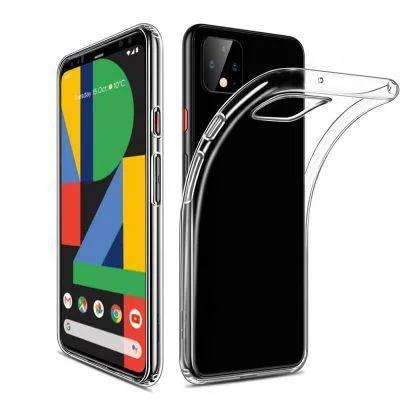 Google Pixel 4 Silicone Gel Ultra Slim Case Clear