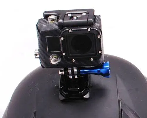 GoPro Carbon Design Skin Sticker for Hero 3 Camera Housing - Black