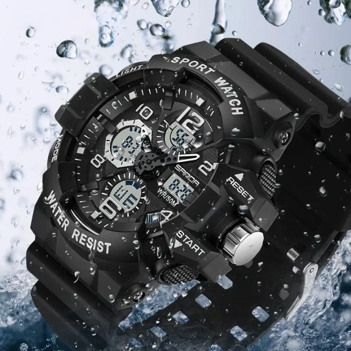 Heavy Duty Military Waterproof Digital Watch