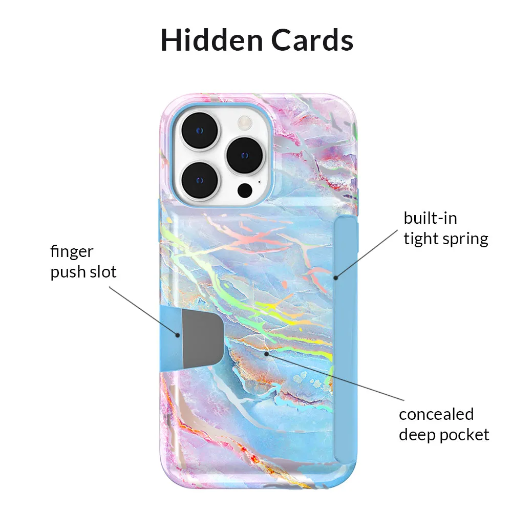 Holo Moonstone iPhone Wallet Case