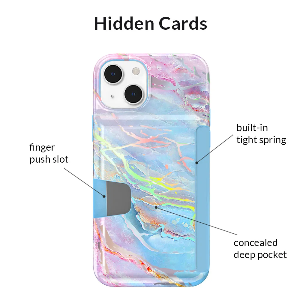 Holo Moonstone iPhone Wallet Case