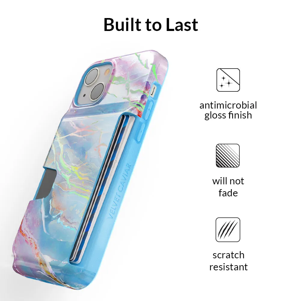 Holo Moonstone iPhone Wallet Case