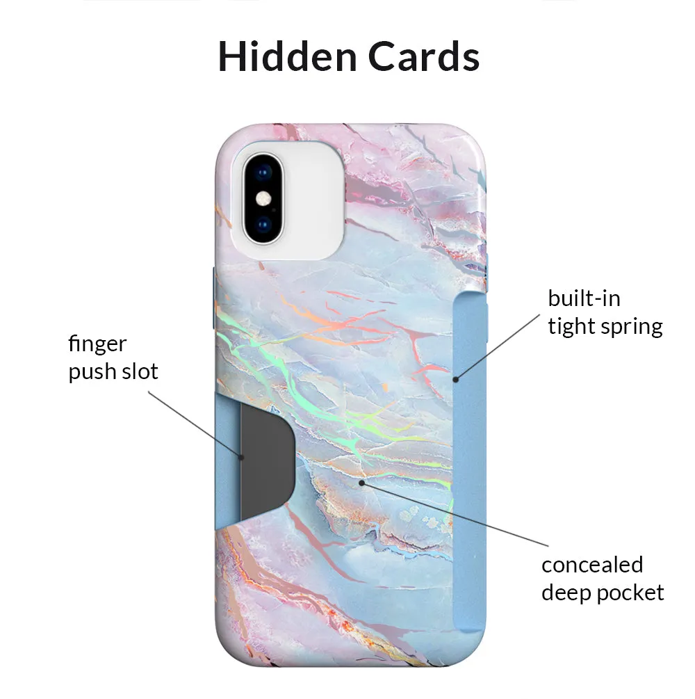 Holo Moonstone iPhone Wallet Case