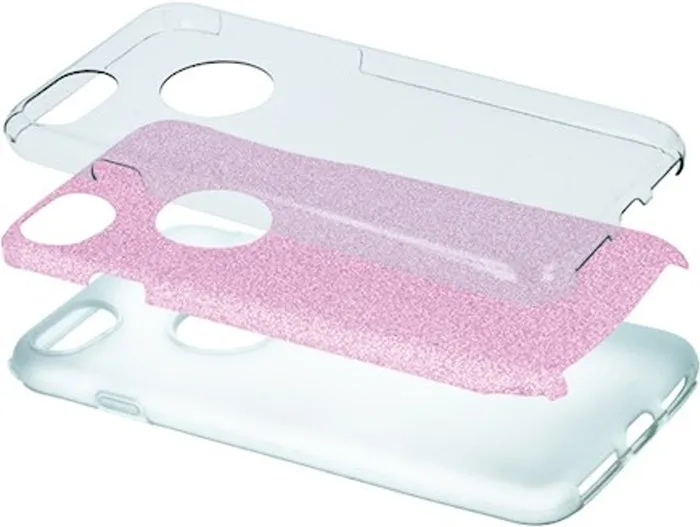 Huawei P30 Lite Glitter Cover - Pink