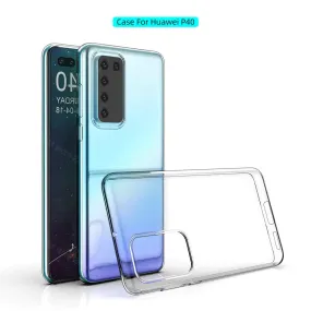 Huawei P40 Pro Silicone Gel Ultra Slim Case Clear